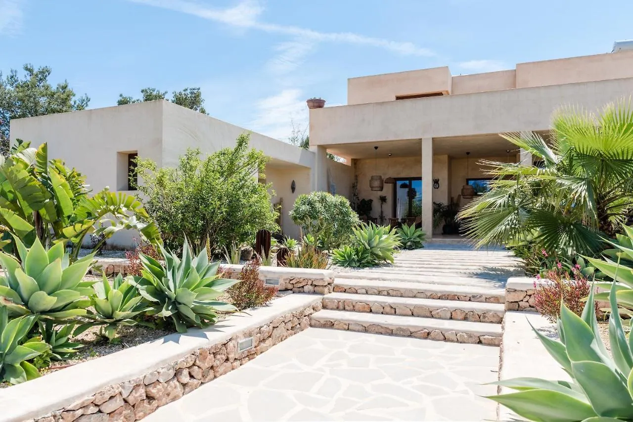 Lavish Ibizan Villa Beautiful Gardens Villa Izarra Private Pool Wonderful Country Views San Jose Sant Antoni de Portmany