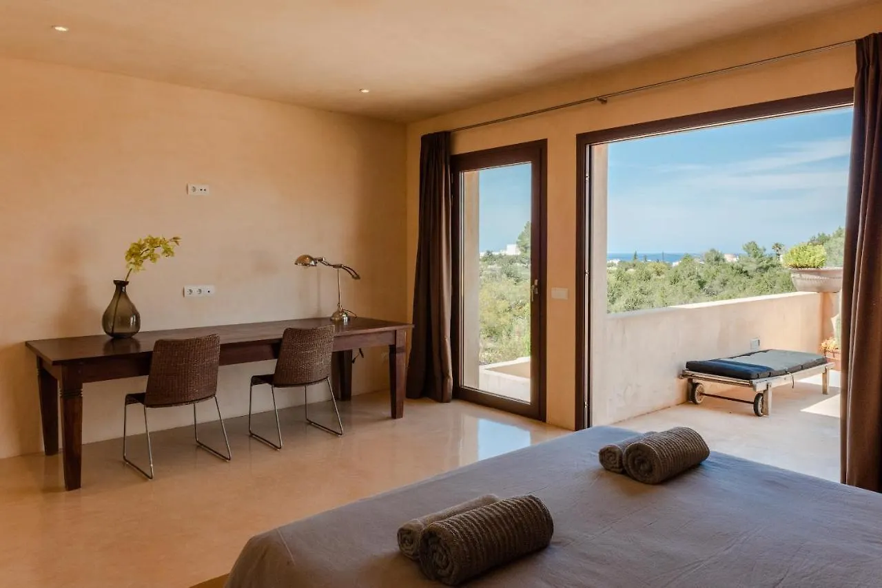 Lavish Ibizan Villa Beautiful Gardens Villa Izarra Private Pool Wonderful Country Views San Jose San Antonio